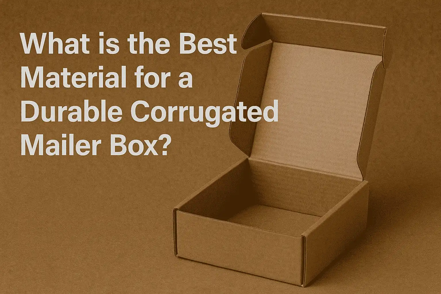 What is the Best Material for a Durable Corrugated Mailer Box?